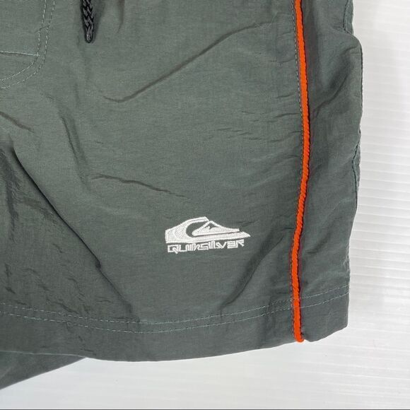Quiksilver Board Shorts Swim Surf Green Blue Hot Pants Girls Large - Picture 3 of 5